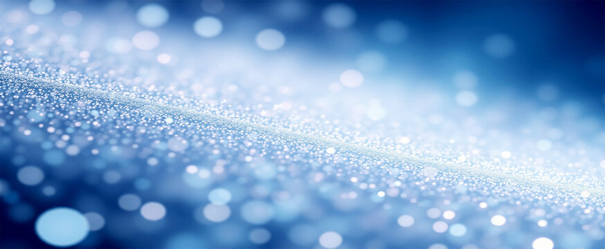 An elegant crystal-like dust particle background with soft glowing scatter and cinematic lighting.