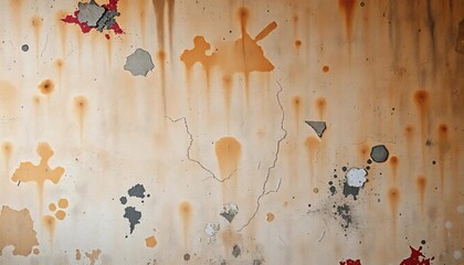 A grimy, textured wall, heavily stained and marked with age and grime,  stock photo,  mottled