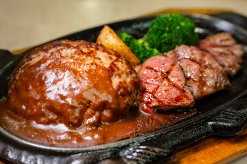 ハンバーグステーキ