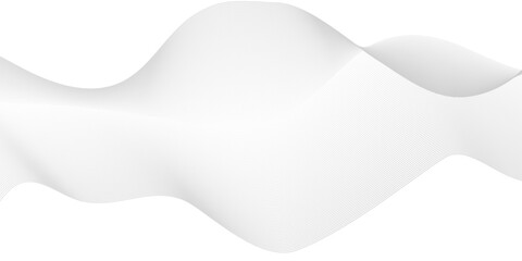 Vector wave digital white and gray gradient blend futuristic technology. flow tech transparent line stripe energy connection web music and sound. beautiful dynamic smooth space texture background.	