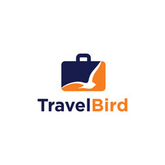 Travel Bird Logo Vector Simple Symbols