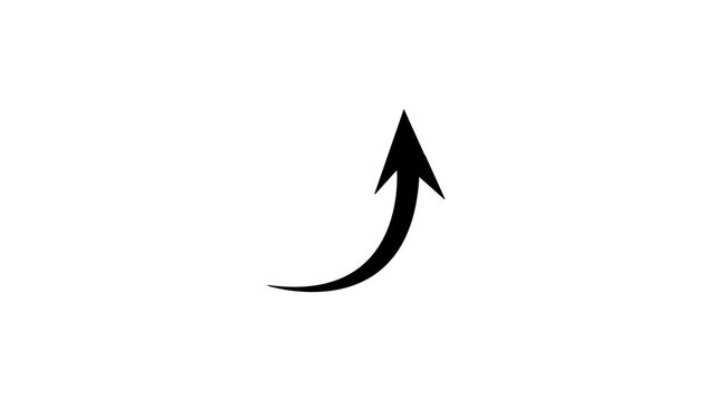 Rising arrow transparent channel. arrow rising transparent channel, business growth arrow and graph chart, Scroll arrows up drag button up.