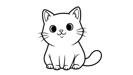 Tropical Leaves Line Art Coloring Page