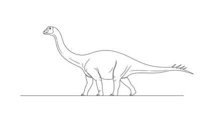 Magical Unicorn Line Art Coloring Illustration