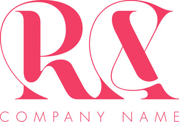 Creative Abstract Initial Letter RX Logo Design.