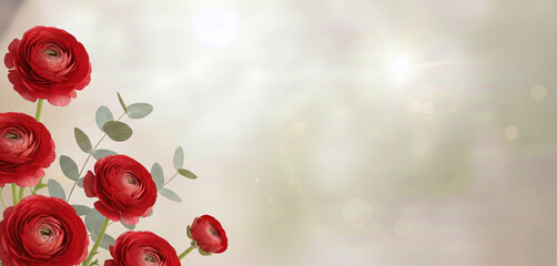 Gradient autumn frame thin border in warm terracotta tones with floating metallic leaves only, minimal but stylish