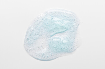 Cleanser gel with hyaluronic acid and seaweed.