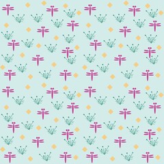 Tile pattern, paper pattern, fabric pattern