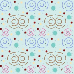 Tile pattern, paper pattern, fabric pattern