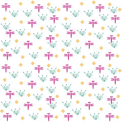 Tile pattern, paper pattern, fabric pattern