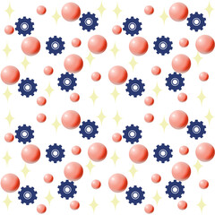 Tile pattern, paper pattern, fabric pattern