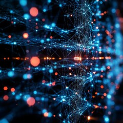 Cyber microchip architecture powering digital connections high resolution picture