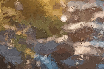 Various oil paintings, flowers, roses, peonies, chrysanthemums, waterfalls, landscapes, lotus leaves, lakes, forests, sailboats, figures, seas, seagulls