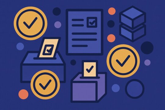 Engaging election ballot box illustration showcasing symbol of civic duty and participation in democratic process emphasizing accountability and transparency in governance