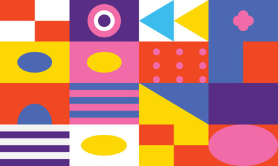 Abstract geometric background 