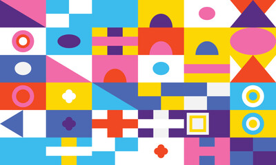 Abstract geometric background 