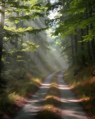 Tropical Travel & Nature Landscape Collection with Wide Copy Space