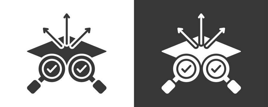 Surface Icon Set Vector Collection Isolated In Black And White
