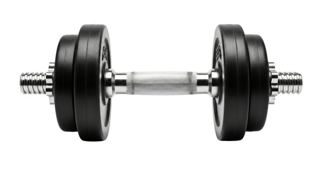 Dumbbell transparent background cutout png - Powered by Adobe