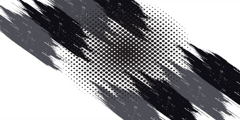 Dots halftone white and blue color pattern gradient grunge texture simple background. Abstract good art nice vector illustrations pattern line