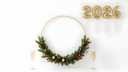 Abstract feather kaleidoscope design with neon green and purple glowing lines on a dark background