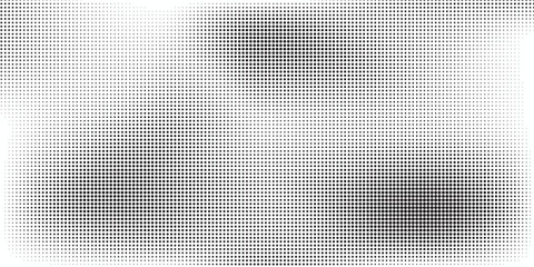 Black-white gradient halftone dots background. Pop art in vector illustration for your creative design
