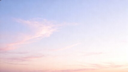 Obraz premium Realistic Concept Image of Pastel Sky Gradient