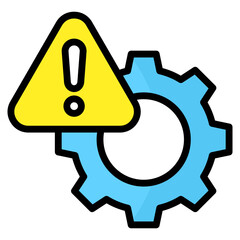 Obraz premium Risk Management Icon