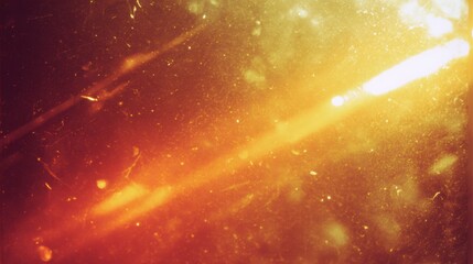 Abstract background with bright yellow light rays and a slightly rough texture, creating a dreamlike image.