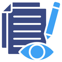 Obraz premium Vision Statement Icon