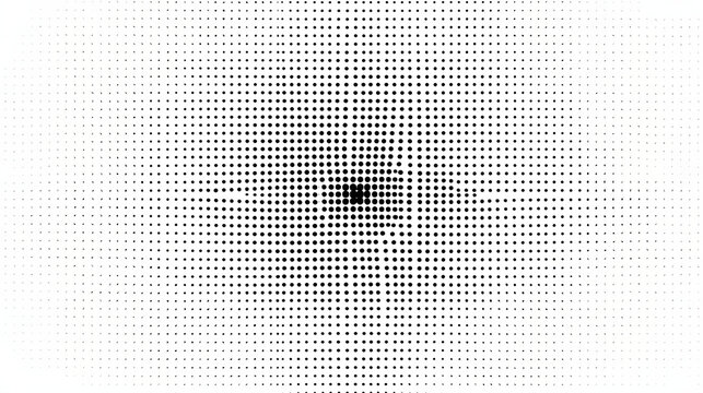 void. Dense dot pattern with single empty space at center, minimalist. wellbeing guides, coaching materials, designed for mental health education and mindfulness programs, clarifies learning.