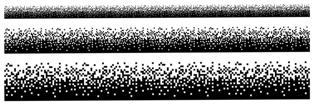 Pixel mosaic background, cube dots pattern