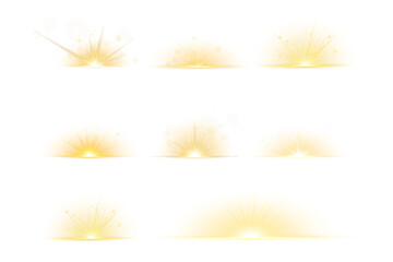 Yellow png flare rises through bright sparks as radiant beams flow across a glowing explosion while neon currents shimmer gently, spreading a warm luminous glow through the scenes.