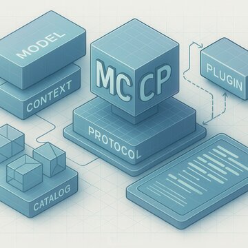 Understanding the intricate architecture of digital frameworks showcasing model context protocol and plugin dynamics captured in a harmonious blend of technical sophistication