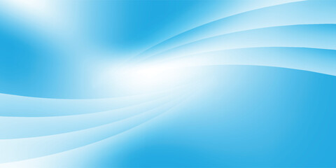minimalist blue and white wave background for banner, presentation, and cover. vector