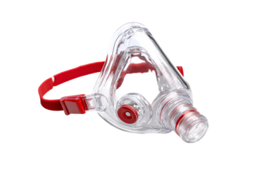 Adjustable Dog and Cat Oxygen Mask isolated on transparent background
