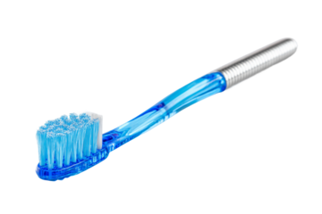 Finger Grip Pet Toothbrush for Small Pets isolated on transparent background