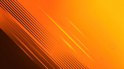 Abstract gradient background featuring diagonal dark-to-light orange and yellow stripes against a dark corner