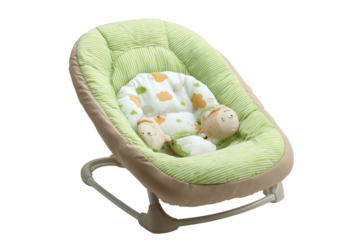 Baby Rocker with Gentle Rocking Motion isolated on transparent background