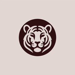 Minimalist Tiger Logo