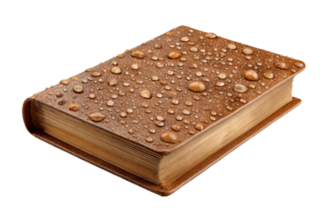 Colorful Waterproof Baby Book for Early Learning isolated on transparent background