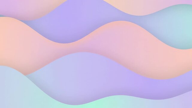 Abstract colorful wave vector illustration background design and pattern template for web banner and business card