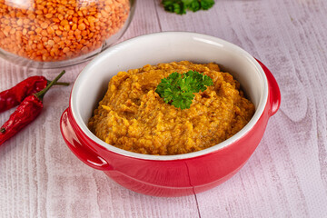 Indian cuisine - Lentil vegan dal