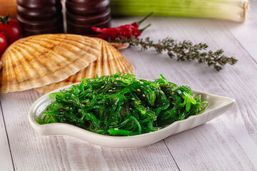 Japanese Chuka Wakame with sesame seeds