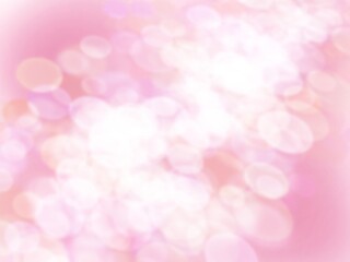 ピンク系ぼかしライト背景｜Pink Bokeh Abstract