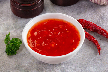 Asian sweet and sour chili sauce