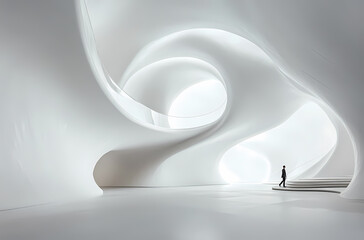 Abstract Modern Architecture Interior Design