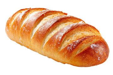 Whole wheat bread isolated on transparent background