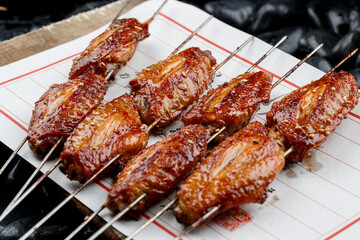 Jinzhou-style Honey-Glazed Chicken Wings