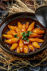 Braised Radish with Sauce